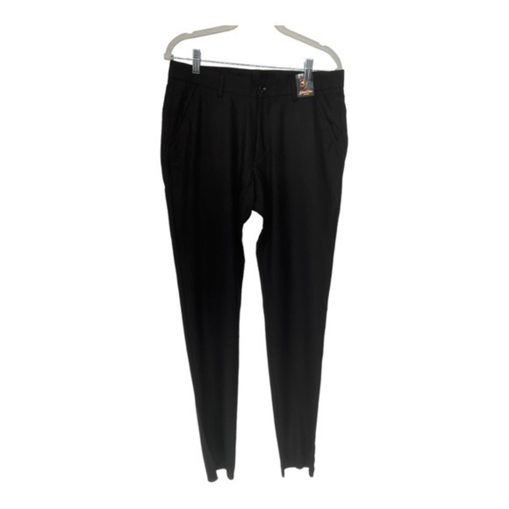 Good Man Brand The Soho Black Wool Slim Fit Trouser Dress Pants Men’s 32 NWT